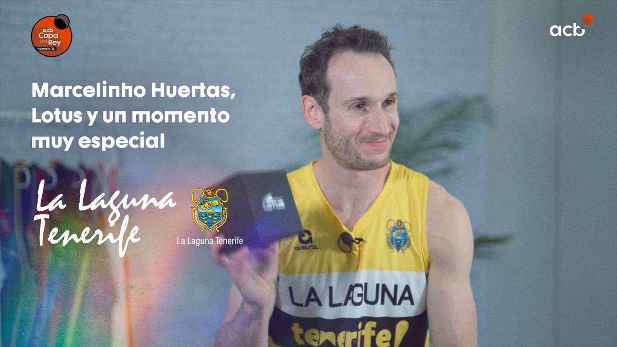 ⌚️ En el verano de 2023, Marcelo Huertas sufrió un robo de algo con un altísimo valor emocional: sus relojes de campeón de #LigaEndesa. Pero hoy, Lotus y acb le tenían preparada una 𝙨𝙤𝙧𝙥𝙧𝙚𝙨𝙖 𝙢𝙪𝙮 𝙚𝙨𝙥𝙚𝙘𝙞𝙖𝙡. ¡QUÉ EMOCIONANTE! 🥹 La Laguna Tenerife 💛