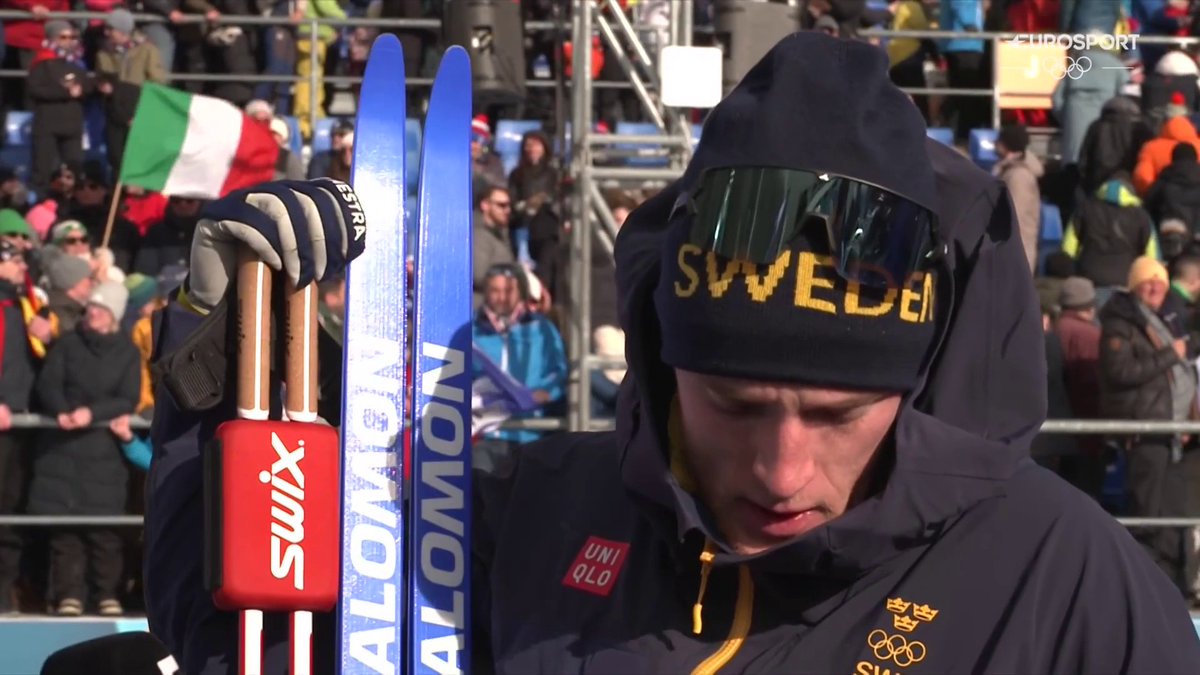 "Skidorna var fan det sämsta jag någonsin har haft!" 💬 Sebastian Samuelsson efter masstarten. 📲 Streama hela OS i Milano Cortina 2026 på HBO Max och se det bästa på Eurosport 1.