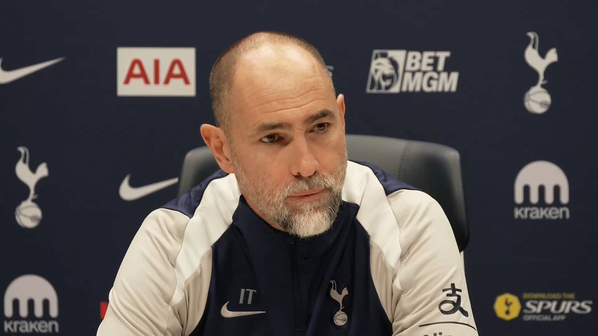 "I'm not here to enjoy, I'm here to work" Igor Tudor speaks about his first few days at Tottenham Hotspur ahead of the North London Derby on Super Sunday 🎙️