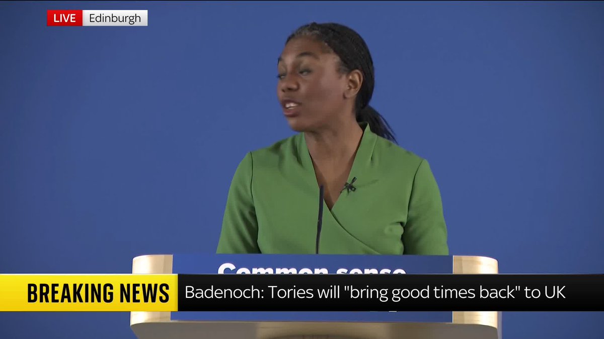 "The SNP have robbed Scotland of opportunity" Conservative leader Kemi Badenoch hits out at the SNP at the Scottish Conservative Party Conference in Edinburgh 📺 Sky 501, Virgin 602, Freeview 233 and YouTube