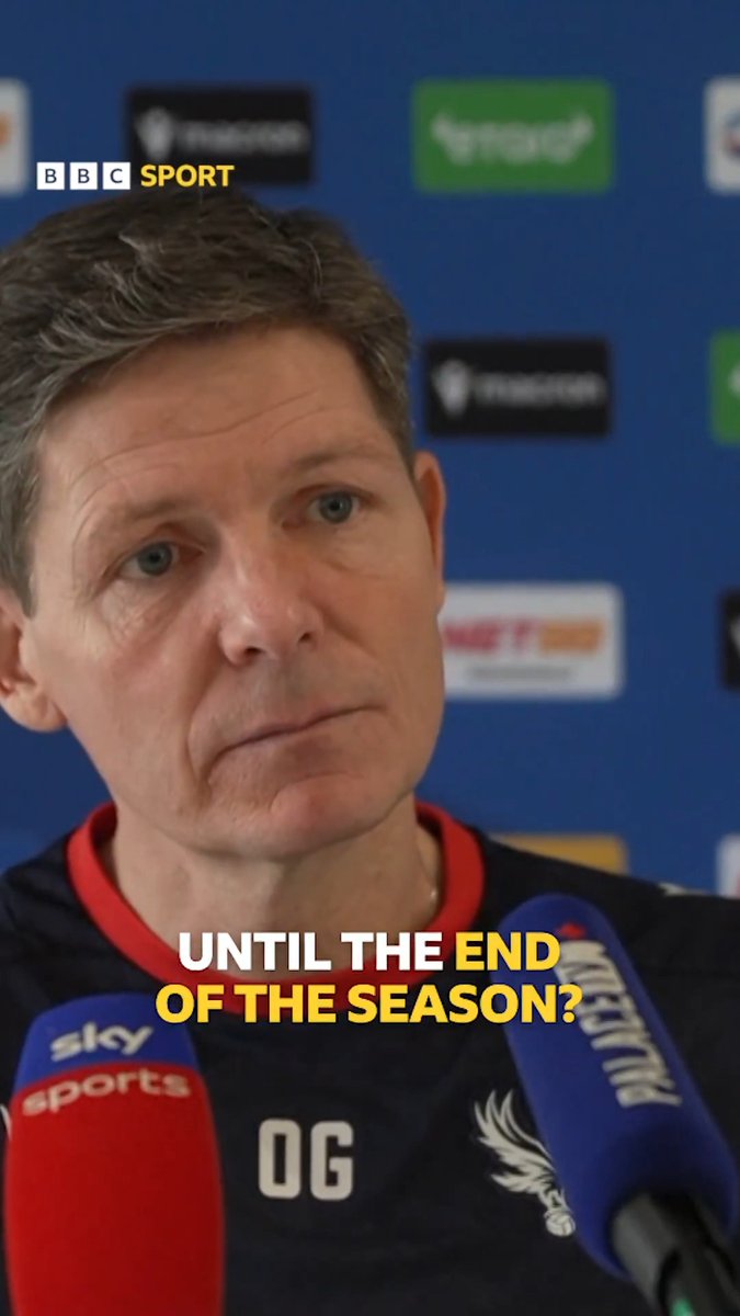 🗣 "I'm just not good enough to replace the players we sold. 🗣 "I'm just not good enough to integrate the new players in a way that we can play like we did. 🗣 "I'm just not good enough [to] cope with the schedule." Oliver Glasner 😬