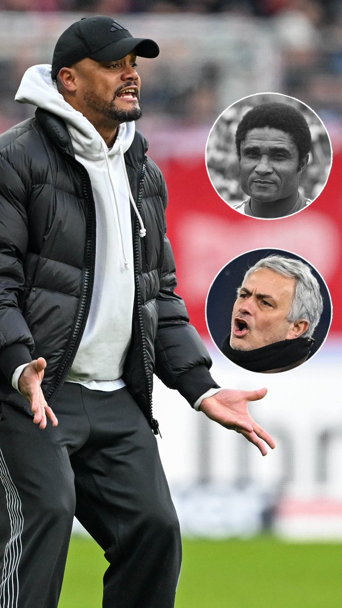 "To say Benfica cannot be racist because their best ever player is Eusebio? You know what Black players had to go through in the 1960s?" Bayern coach Vincent Kompany had a powerful response to Jose Mourinho after the racism incident involving Vini Jr in the UCL 🗣️