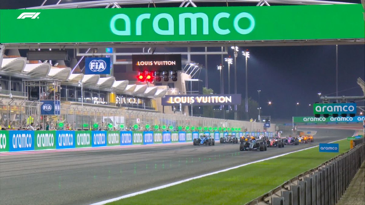 The final dress rehearsal before Melbourne! Lights out in Bahrain concludes #F1Testing #F1