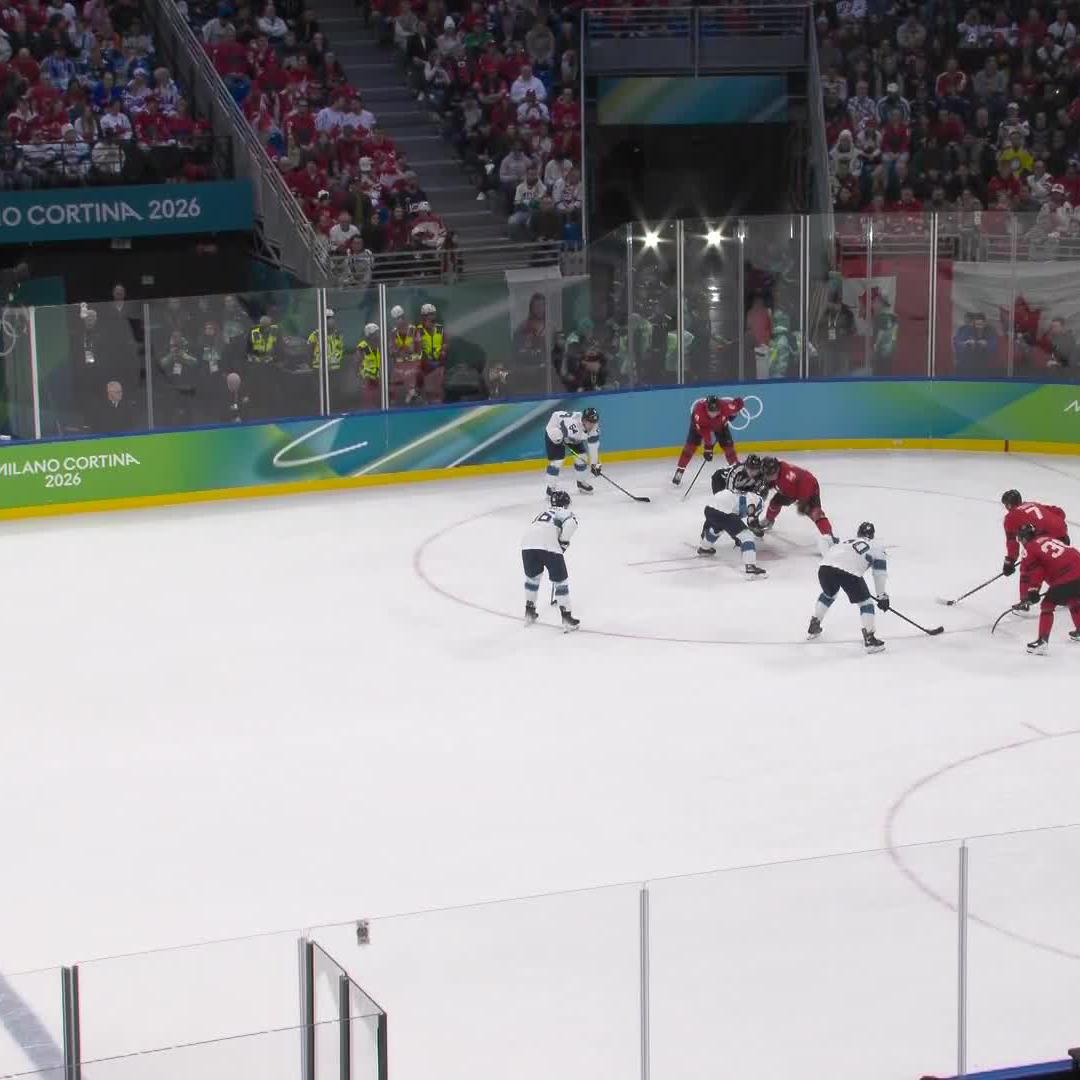 MIKKO MAKES HIS MOVE. 👀 Mikko Rantanen fires one in just three seconds into the power play for the Finland lead!
