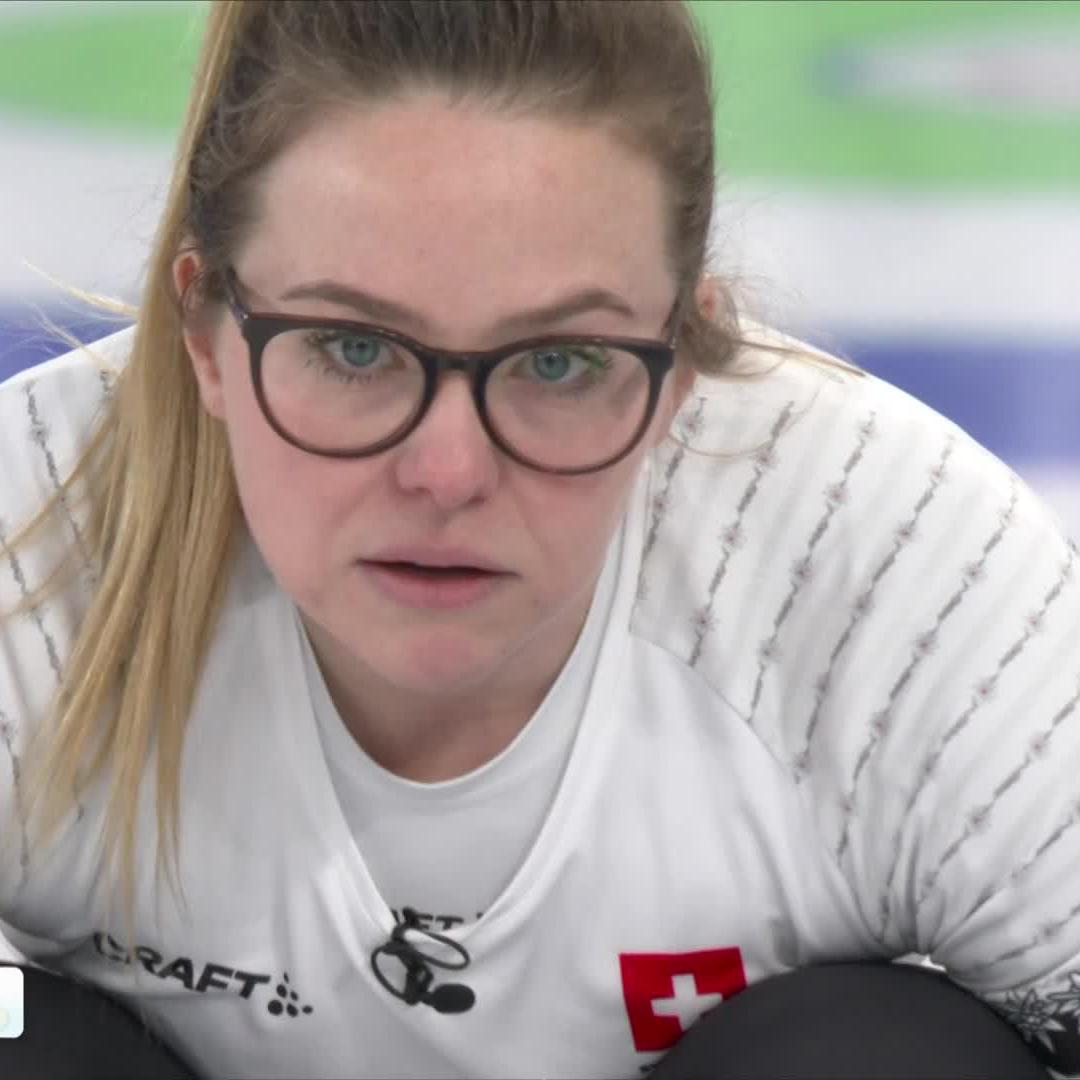 What a shot from Switzerland to seal the semifinal WIN!
