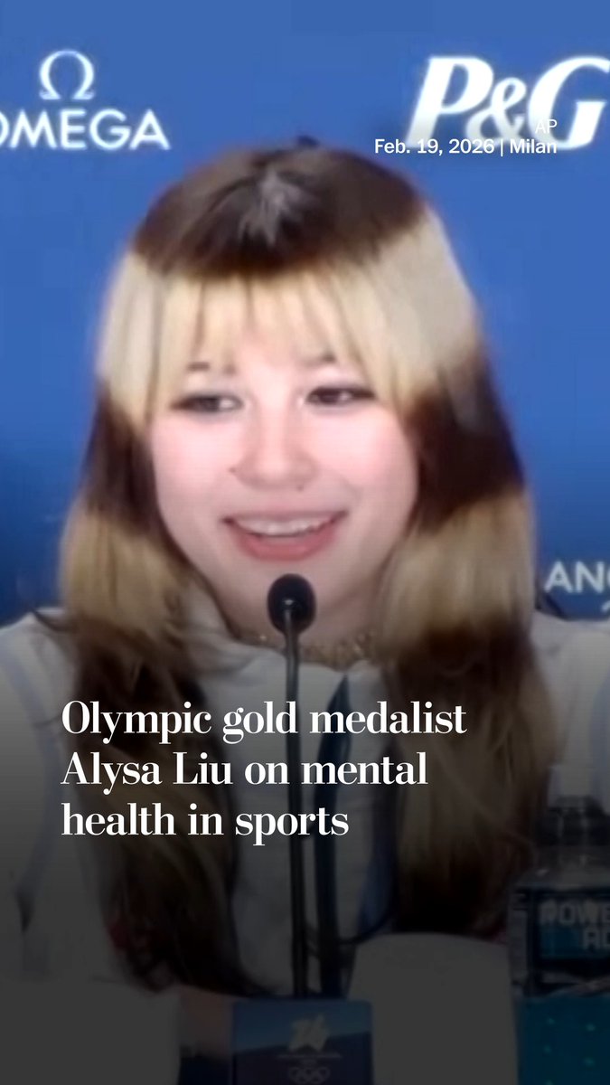 U.S. Olympic gold medalist Alysa Liu spoke after her figure skating win about the importance of mental health. "I hope that, you know, with all this attention I can at least raise awareness about mental health in sports," Liu said in an interview. And when reflecting on her win earlier in the day, she emphasized that medals aren't what matters most to her. “I don’t need this,” she said, looking down at the medal around her neck. "What I needed was the stage, and I got that, so I was all good. No matter what happened, [I] would have been fine."