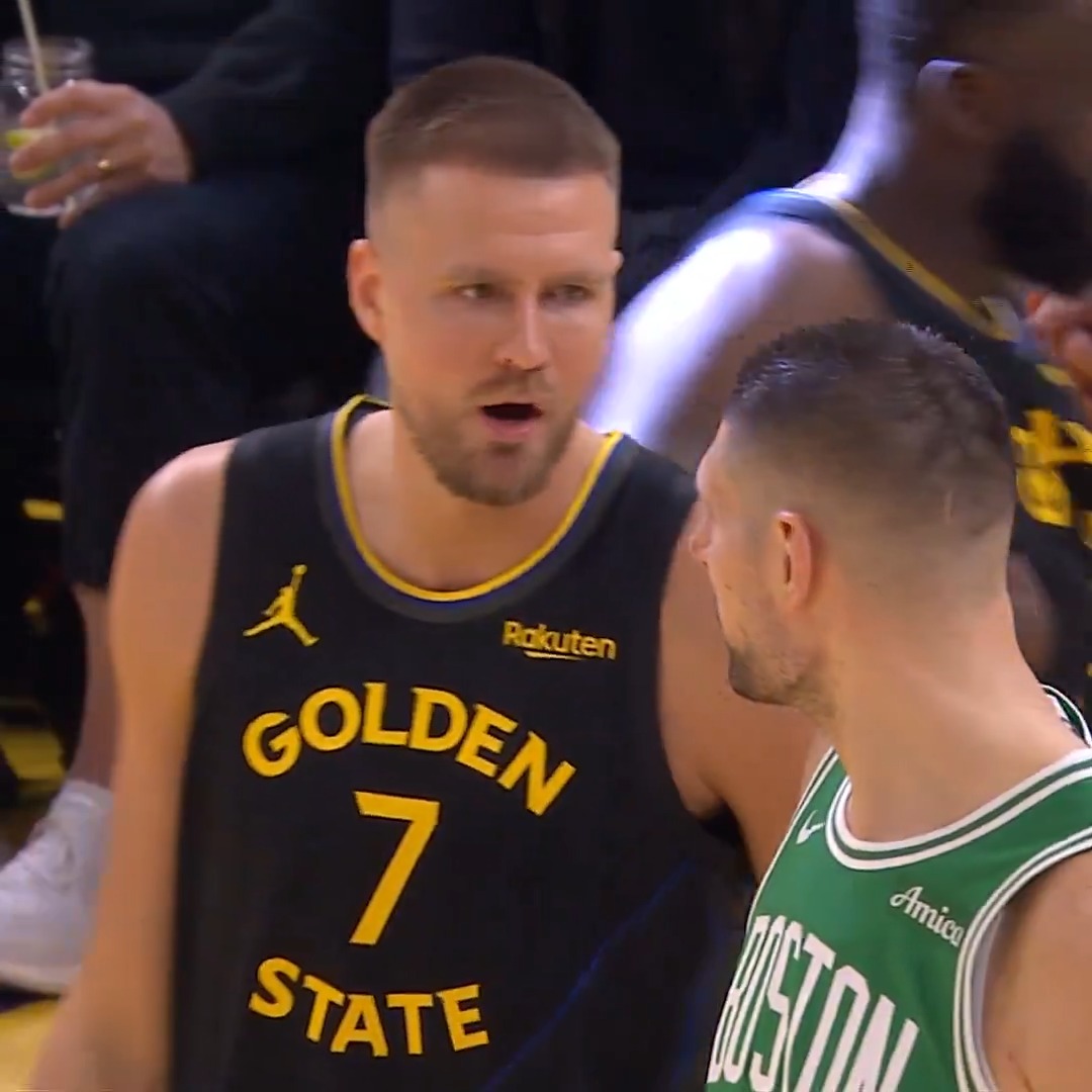 👀 highlights from Kristaps Porzingis's Dubs' debut! 📽️