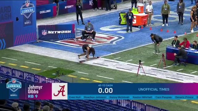 They call him Sonic for a reason 🏃 2026 NFL Combine starts Feb. 26 on NFL Network Stream on NFL+