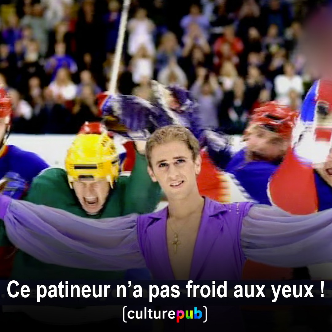 On vous ressort cette pépite pour célébrer la fin des JO d'hiver 😉⛸️ #CulturePub