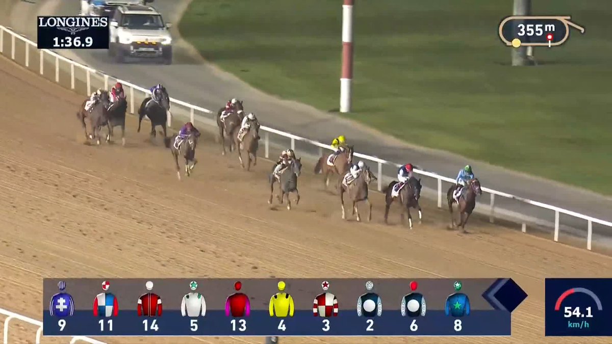 𝐁𝐫𝐨𝐭𝐡𝐞𝐫𝐥𝐲 𝐋𝐨𝐯𝐞 ♥️ Jamie Osborne's inmate arrives fast and late under saffie osborne in the Dubai Road to the Kentucky Derby, sponsored by @Al Tayer Motors #DubaiCarnival