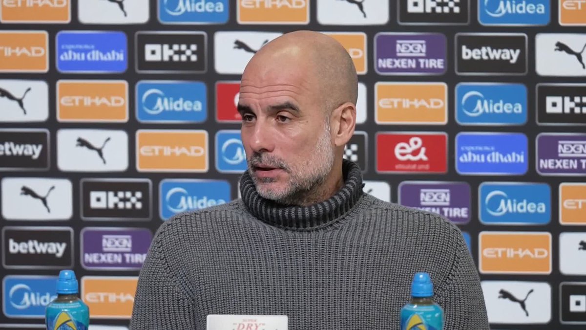 This was Pep Guardiola talking about how Amorim was this close if he had beaten Wolves, 10 man Everton at old Trafford, and West Ham, he wouldn’t have been sacked and would be competing with Arteta. Bro, try to stay updated before thinking I’m lying.