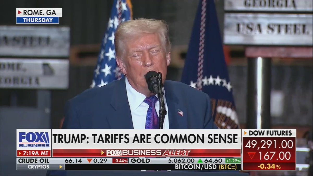 Kevin Hassett, less than an hour before the Supreme Court struck down Trump's tariffs: Well, it's certainly not our expectation that the Supreme Court is going to strike down the tariffs. We think we're on very strong legal footing.