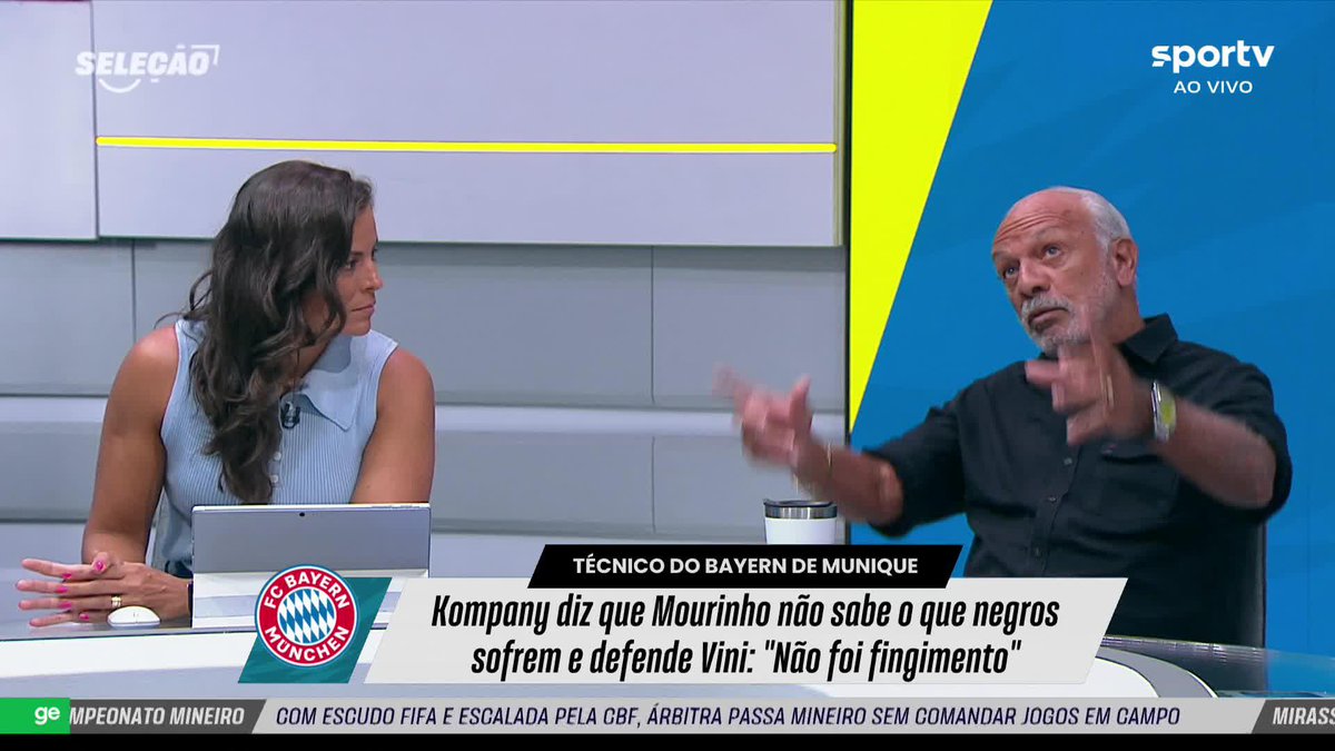 Júnior exalta posiconamento de Kompany sobre acusação de racismo de Vini Jr: "Os caras que foram na ferida foram os três negros (Thierry Henry, Rio Ferdinand e Kompany)."