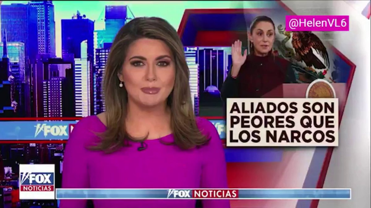 “¡Qué barbaridad, Claudia Sheinbaum Pardo! En Fox Noticias lo dicen claro: ‘Los líderes de Morena son PEOR que los narcos’. Si aceptas ayuda de Trump para combatir cárteles, NO SOBREVIVIRÁS políticamente porque ‘los cárteles y Morena son lo MISMO’. ¿Esto es tu ‘transformación’? ¡Gobierno narco, puro y simple! Indiferencia ante violencia, protección a criminales, y ahora evidenciados en TV internacional. Sheinbaum: cómplice por acción u omisión. ¡Renuncia o limpia tu casa de narcos! RT si estás harto de esta 4T aliada con el crimen. #NarcoMorena #SheinbaumCómplice #4TNarco #IndiferenciaSheinbaum #MexicoEnLlamas Fox News Andrea Linares Helen VL” Le Monde Azteca Noticias The Wall Street Journal