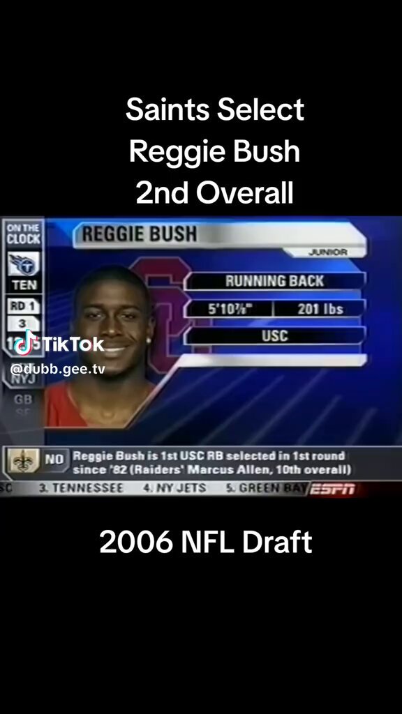Reggie Bush draft vid just dropped