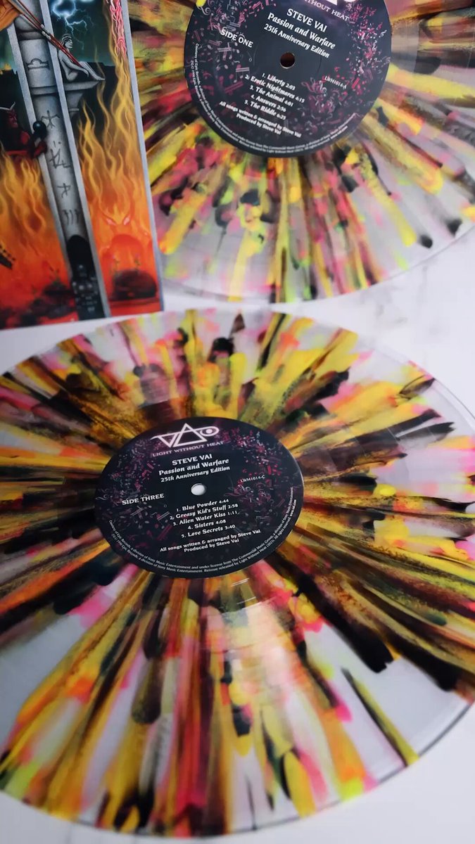 New Passion and Warfare 25th Anniversary Vinyl is here and we only made 500 copies! Order yours now: