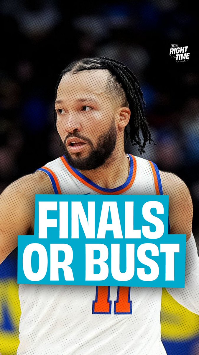 The Knicks have NO EXCUSE to not get it done this year 💯 “The Knicks are the ONE team in the NBA that HAS to get to the finals.”