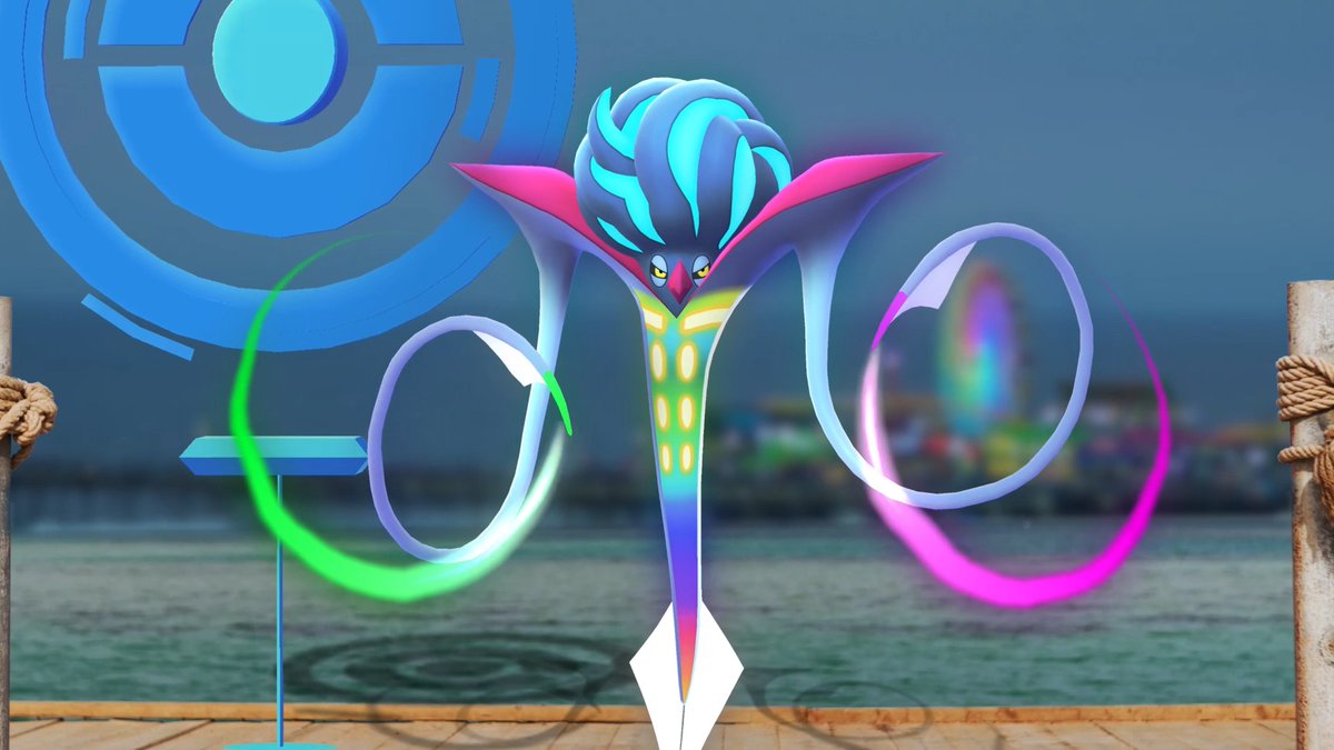 Wait... What just happened? Did we just see Mega Malamar, or did we imagine it? 🙃 #PokemonGOTour: Kalos — Los Angeles