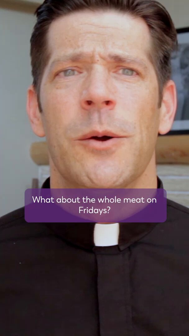 Why Catholics don't eat meat on Fridays. 🎥 Dogma, Doctrine, and Meat on Fridays (w/ Fr. Mike Schmitz)