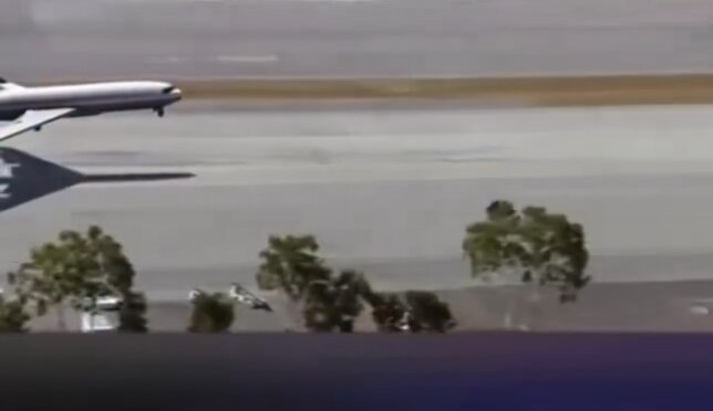 History was made when this airplane landed on a carrier truck, a feat thats never been done before