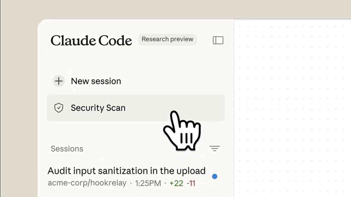Introducing Claude Code Security, now in limited research preview. It scans codebases for vulnerabilities and suggests targeted software patches for human review, allowing teams to find and fix issues that traditional tools often miss. Learn more: