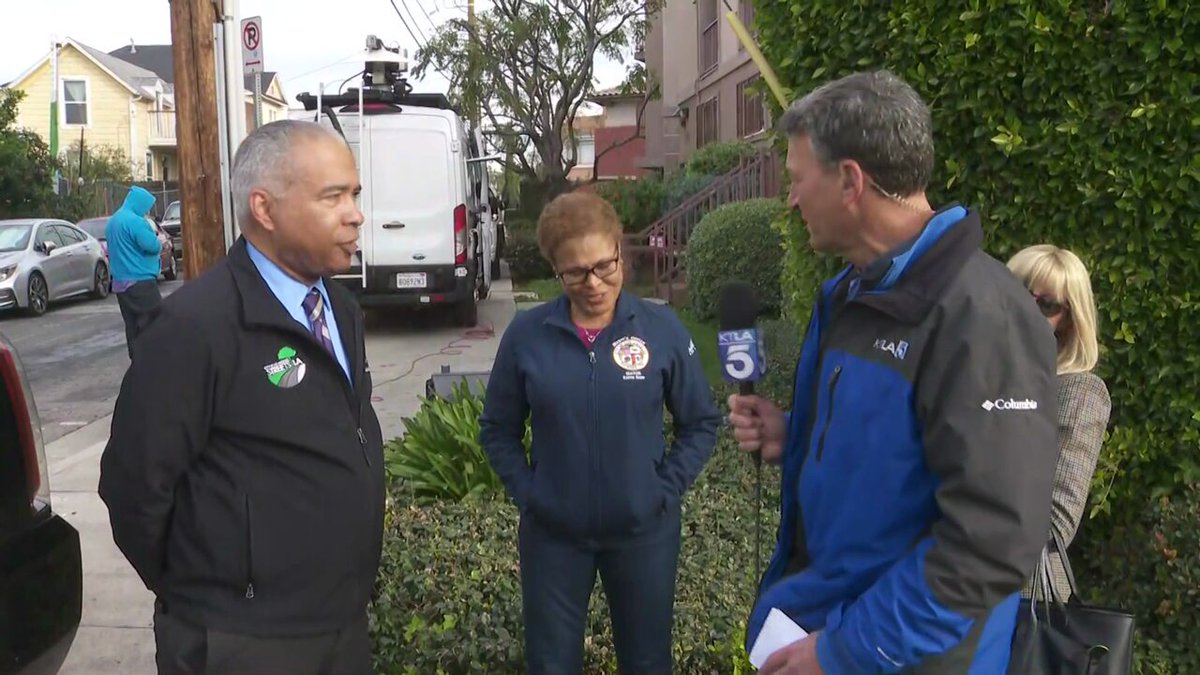 This morning, eric spillman asked Mayor Karen Bass about the many potholes around L.A. that are frustrating drivers