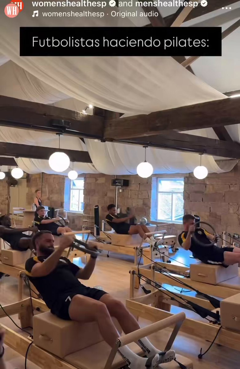 Ustedes que no hicieron pilates: pilates es re fácil. Futbolistas haciendo pilates: