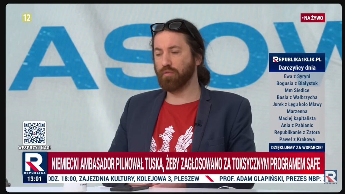 Na antenie Republiki co najmniej dwukrotnie odniesiono się do mojego filmu (zakładam, że to jedyny godzinny film, który o nich ostatnio powstał). Oczywiście padły tam na temat mnie oraz mojego materiału nieprawdziwe informacje, które podał Dawid Wildstein, częsty gość tej stacji.