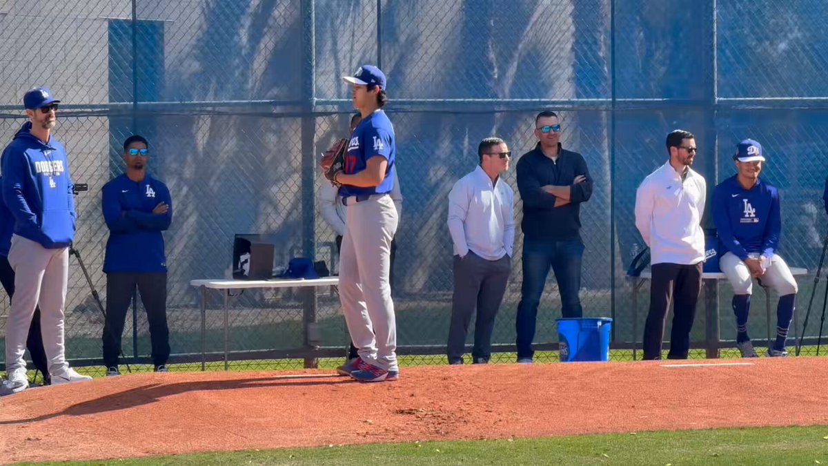 #ドジャース #大谷翔平 選手⚾️ 本日のラスト🔥 16球でした🖊️ #LetsGoDodgers #ShoheiOhtani #dodgers