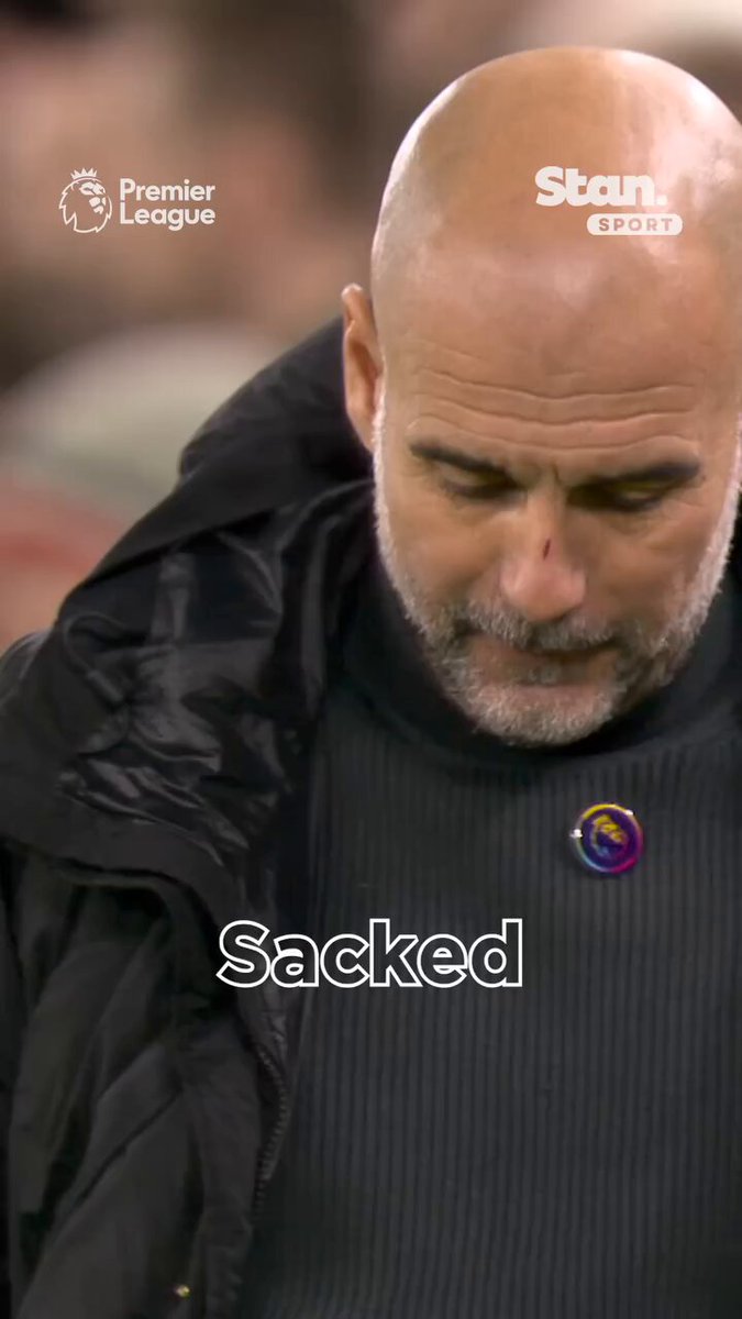 Anfield: Sacked in the morning, you are getting sacked in the morning #Pep