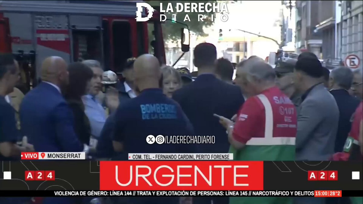 🚨🇦🇷 | #URGENTE La ministra de Seguridad Nacional de Milei, Alejandra Monteoliva, llegó a la Escuela Superior de Gendarmería Nacional, donde 4 gendarmes fueron heridos tras la explosión de una carta bomba.