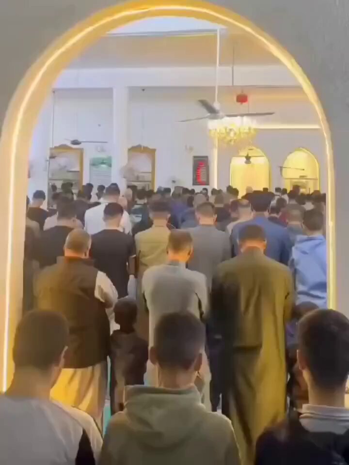 فيديو يظهر اكتظاظ مساجد السُنة بالمصلين في شمال محافظة بابل، رغم تهجير أهالي جرف الصخر وكل محاولات التضييق والإرهاب وعمليات التهجير القسري التي تعرض لها السُنة في الفرات الأوسط وبابل، إلا أنهم ما زالوا متمسكين بعقيدة أهل السُنة والجماعة ويحيون التراويح ومحافظين على هويتهم وعقيدتهم.