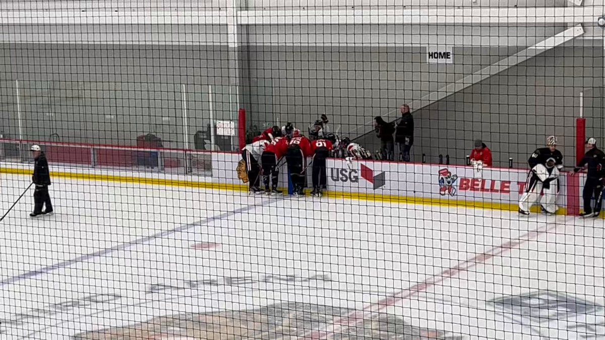 Bedard and others were on the bench watching when MacKinnon scored the go-ahead goal: