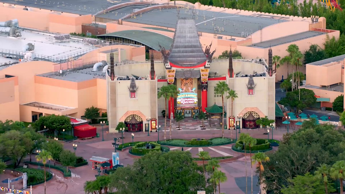 NEW: Walt Disney World shared new and updated aerial video of Disney's Hollywood Studios.