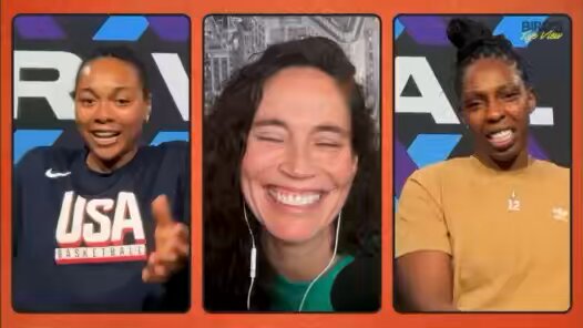 “BYE BYE, TWO HUNDRED THOUSAND! 😅👋🏽” Allisha Gray is the funniest WNBA player, dawg. 😭😭