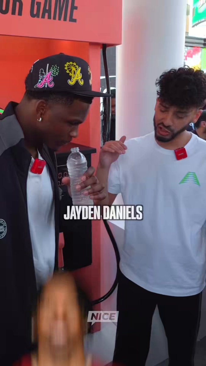 Anthony Edwards reacts to Jayden Daniels saying he is his comp 👀 📸: Nice Kicks
