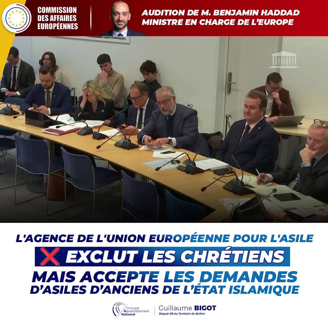 🚨 Édifiant ! Pour la Syrie, l'agence UE pour l'asile : ❌ Refuse les chrétiens ❌ Refuse ceux qui ont transgressé les normes religieuses de l'ex-Al-Qaïda qui dirige la Syrie ✅ Accepte des anciens membres de l'État islamique On marche sur la tête !