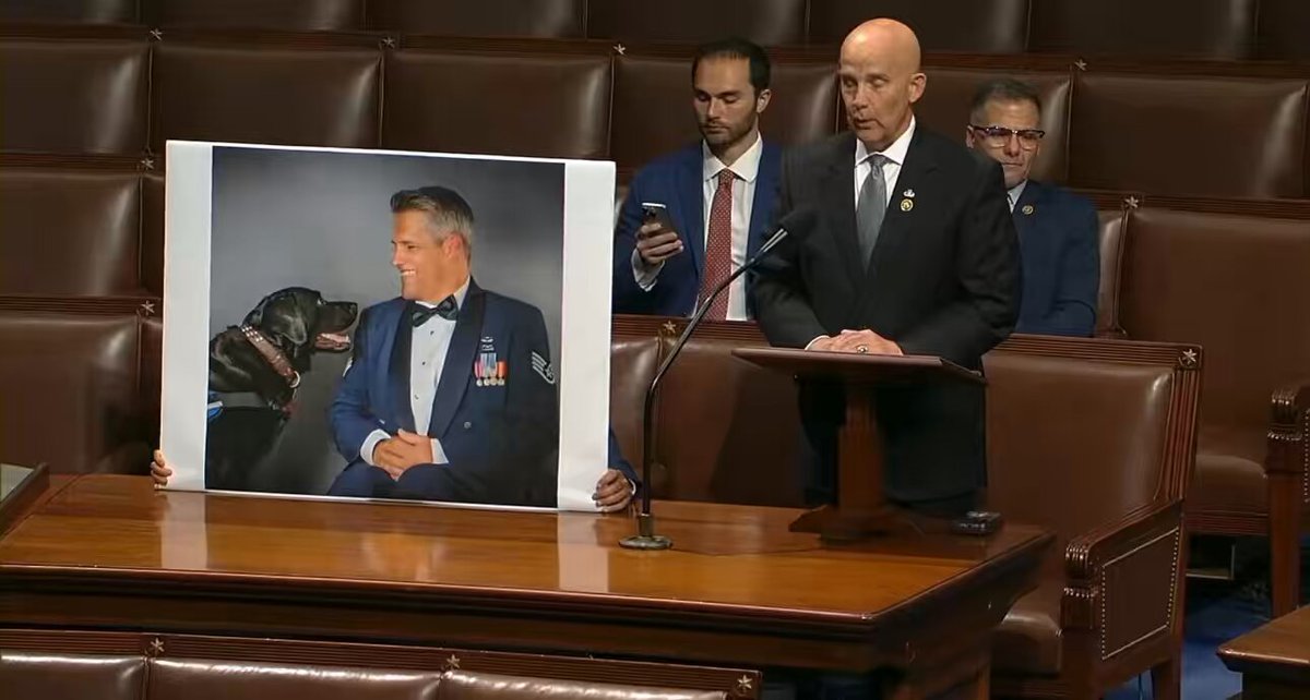 Working and service dogs have changed the lives of countless Americans. They are far more than companions — they provide protection, independence, healing, and hope. My constituent, Special Operator Jason Morgan, understands this firsthand. Under Sharia law, keeping dogs inside the home is considered unclean or impure. In some cases, this ideology has been used to justify neglect, abuse, and mistreatment. Radical Islamists in America have “joked” about getting rid of dogs in places like New York City, CONVENIENTLY under Mamdani’s mayoral leadership. Let me make one thing perfectly clear: the value of our dogs, as loyal companions and highly trained service animals, is not a joke. America is not the Middle East. We will not be subjected to principles or ideas congruent with Sharia. I fully support—and was proud to co-sponsor Congressman Randy Fine’s Protecting Puppies from Sharia Act.