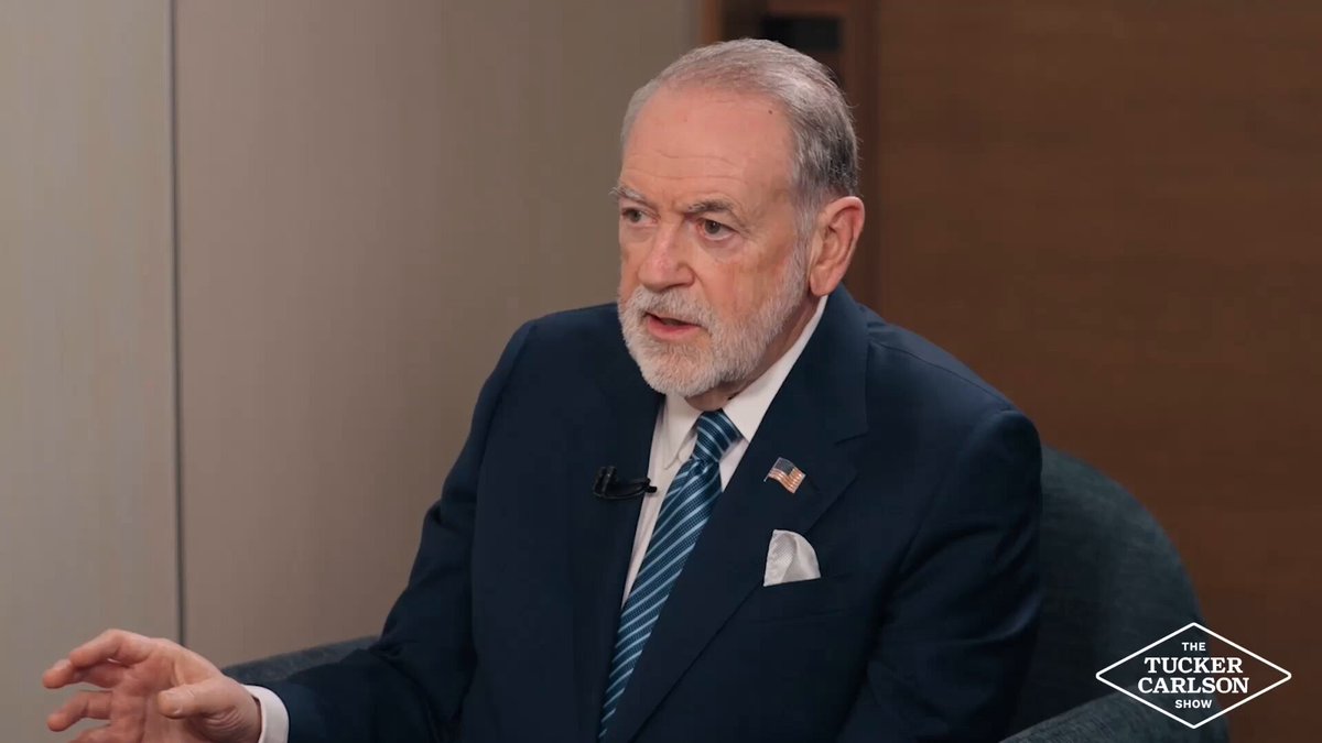 Ambassador Mike Huckabee struggles to answer Tucker's simple question. Watch: Tucker: “You’re dodging a very obvious question which is, ‘where does this right come from?’” Huckabee: “I am totally unable to process what you’re getting at.”