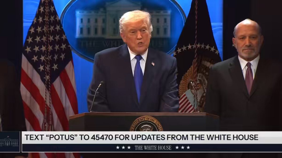 🚨 BREAKING: President Trump sends a message to the foreign countries celebrating today “Foreign countries that have been ripping us off for years are ECSTATIC. They’re so happy. They are DANCING IN THE STREETS, but they won’t be dancing for long—that I can assure you” 🇺🇸🔥