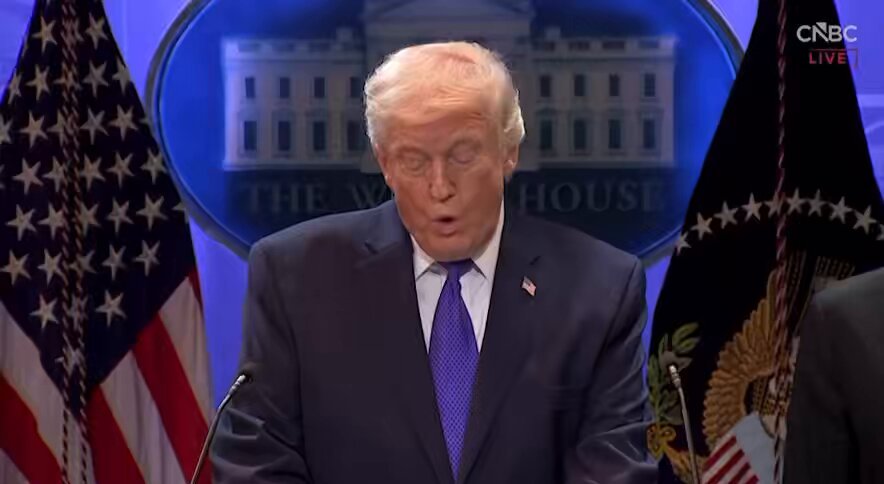 TRUMP: - THE SUPREME COURT JUSTICES WHO VOTED FOR THIS ARE A DISGRACE TO THIS NATION - FOREIGN COUNTRIES ARE LAUGHING AT US NOW
