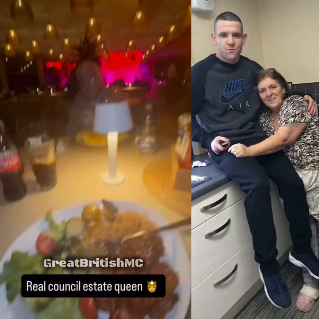 Jordan McCann treats his mum to a 5-star meal, but points out that she only ordered cheesy chips — because she continues to be humble even though her son is so successful ❤️‍🩹
