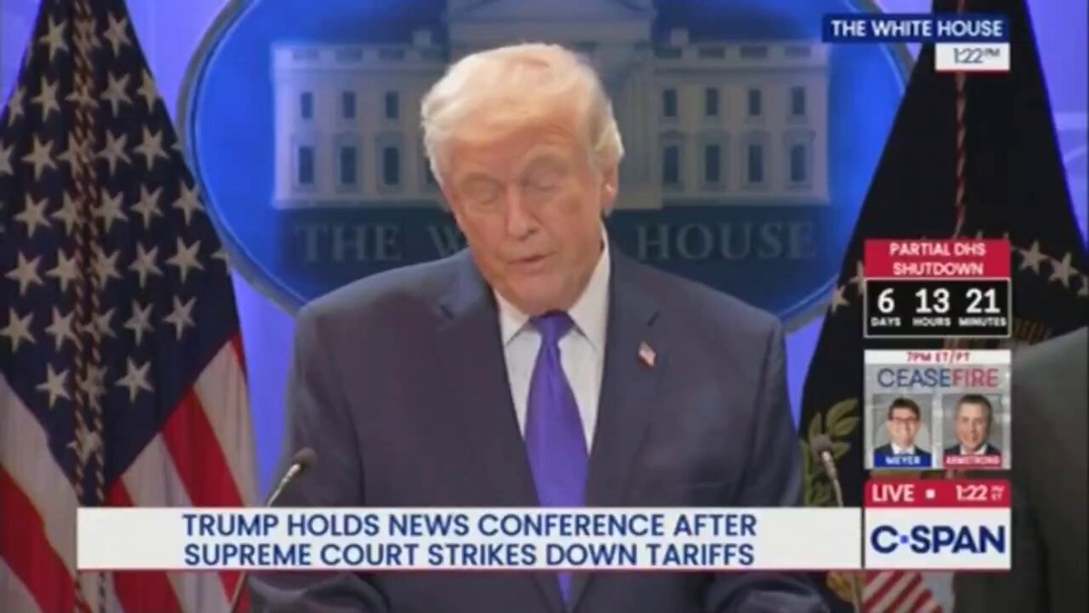 President Trump says he believes the Supreme Court has been swayed by foreign interests and a political movement far smaller than people realize. “It is a small movement. I won by millions of votes.” “We won in a landslide, with all of the cheating that went on.”