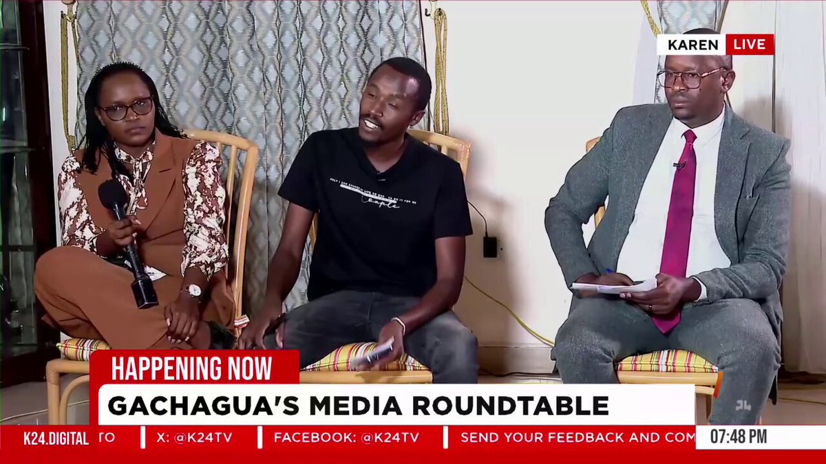 Rigathi Gachagua: Hakuna mtu atatenga wakalenjin, sitaki shida yetu na William Ruto wabebe, they are not part of that fight. #K24Updates