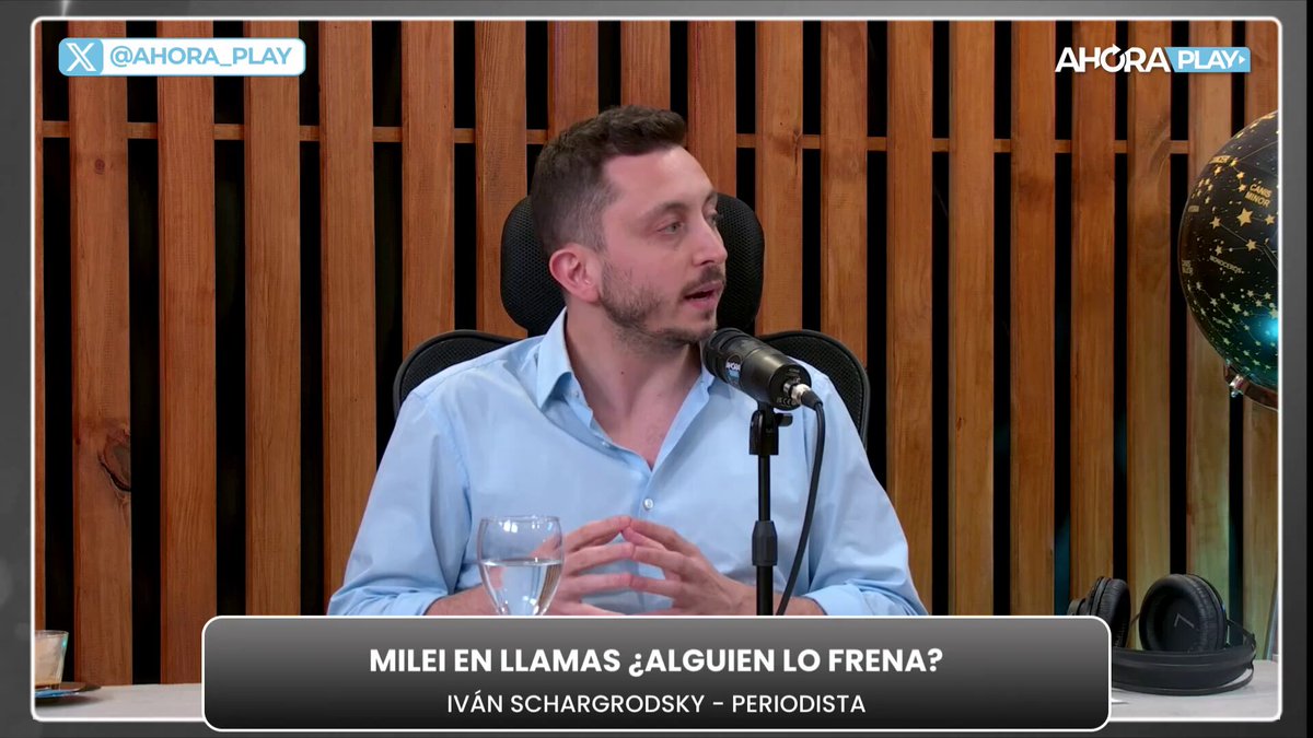 "CON ESTA ECONOMÍA MILEI PIERDE LAS ELECCIONES EN 2027" Iván Schargrodsky en #AhoraEnJaque con Claudio Jacquelin Claudio Jacquelin &amp; Giuliana Maglietti 💬"Hay una catarsis social: cuatro veces lo votaron a Milei. El peronismo quiere detener la catarsis. Pero hay que dejarla, no obturarla".