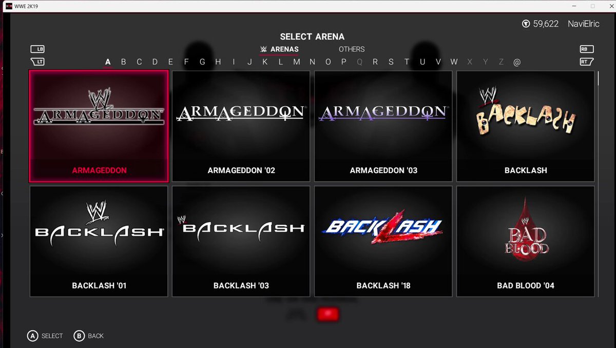 Le acabo de portear a WWE 2K19 todas las arenas de 2K15 a 2K18. Esto del modding es adictivo, sigo preparando un mega directo de 2K19 lleno de arenas y personajes mods, a ver si se hace la siguiente semana👀