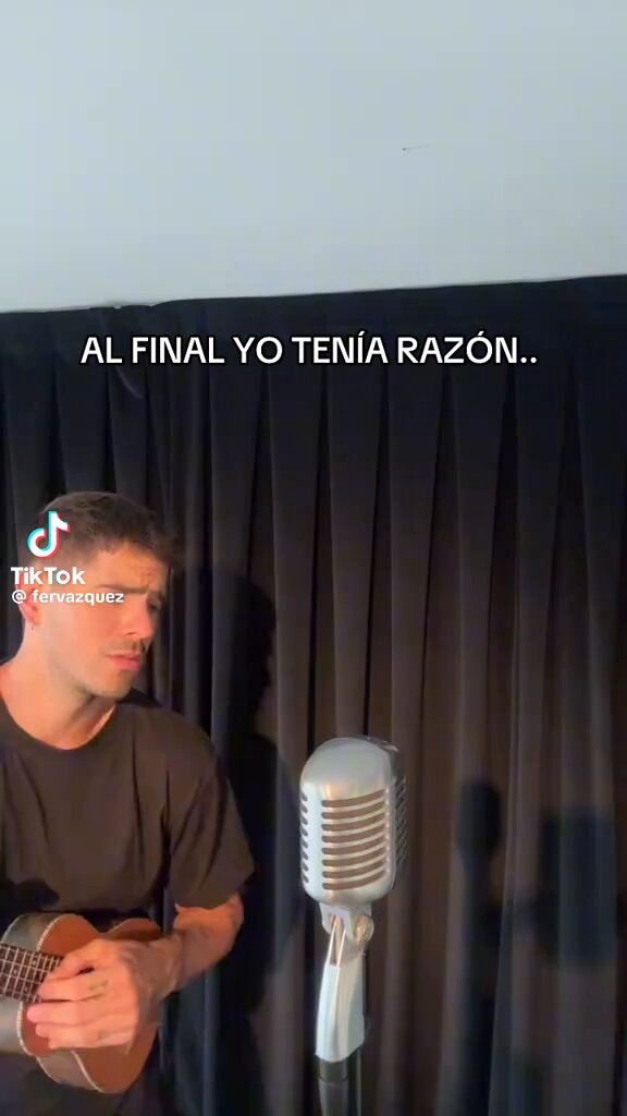 FER VAZQUEZ subió recientemente este tiktok, será un palito para emilia?