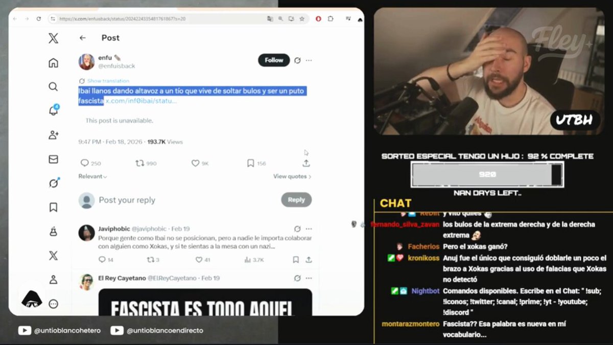 🔥CONFIRMADO: XOKAS ES 100% DE IZQUIERDAS🔥 UTBH (experto en política) está de acuerdo con KIDI (experto en IRL) sobre XOKAS (experto en todo): "Xokas es un tío de izquierdas de los años noventa"💣