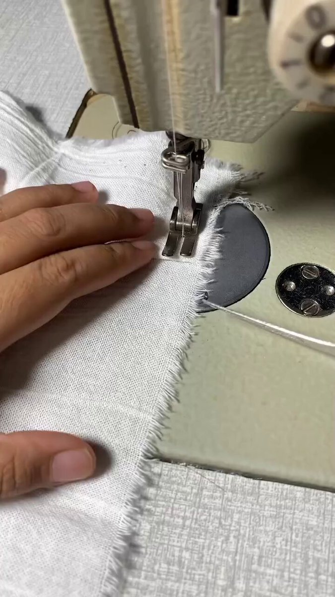a trick for making pleated stitches