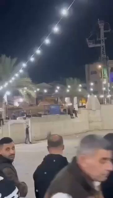 Israeli forces fire tear gas at Palestinians during a Ramadan sports tournament in the town of Ni’lin, west of Ramallah.